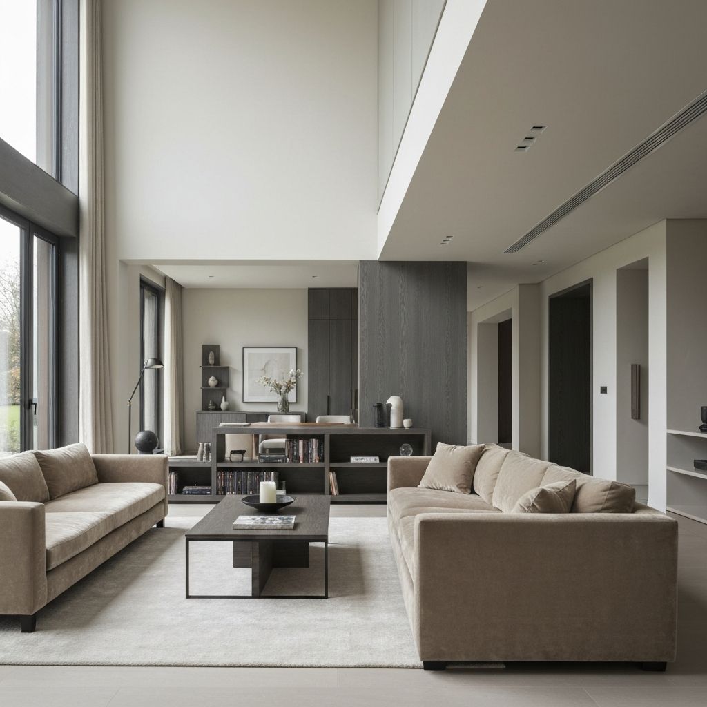 Furnished living room